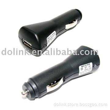 USB Car cigarette socket charger for mobile phones